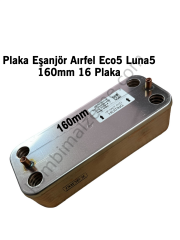 Plaka Eşanjör Aırfel Eco5 Luna5 160mm 16 Plaka Condevo