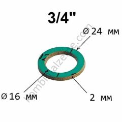 3/4 Conta 100 Lu Paket 16x24x2mm