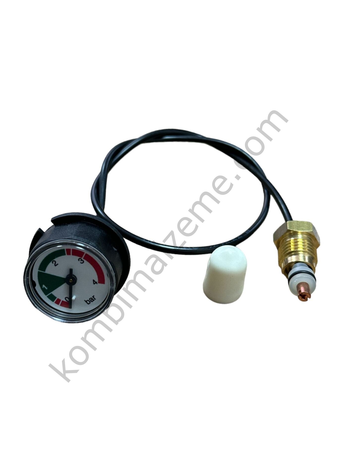 Wıka Manomtre Baymak Yeni - Alarko Trendy Warmhouse 27mm L:400mm Gear G1/4'' Plastık Hortum